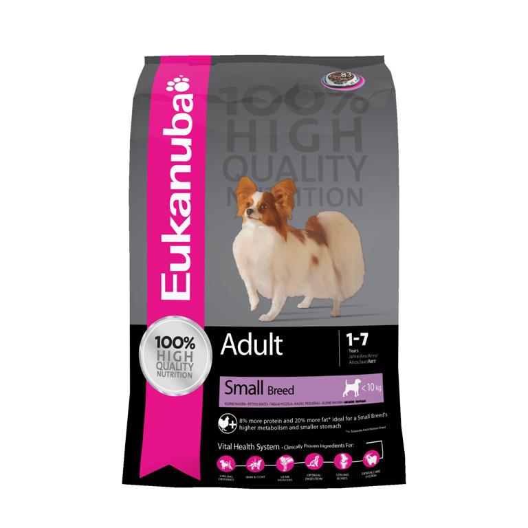 eukanuba light small breed